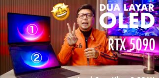 Laptop Gaming 2 Layar OLED Pertama di Dunia! ROG Zephyrus Duo GX651! Gila Banget!