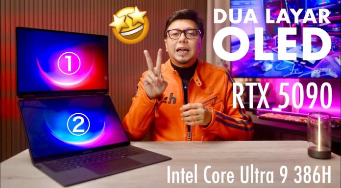 Laptop Gaming 2 Layar OLED Pertama di Dunia! ROG Zephyrus Duo GX651! Gila Banget!