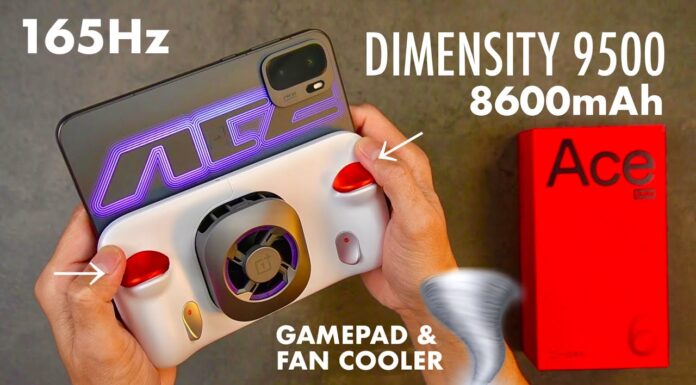 Lengkap Gamepad + Fan Cooler, ONEPLUS ACE 6 ULTRA
