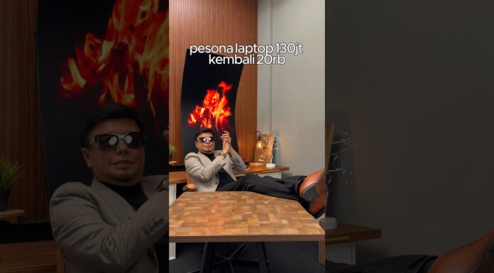 Pesona Laptop Rp. 130 juta Kembali 20 Ribu Perak