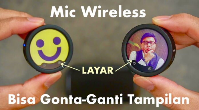 1jtan.. Mic Wireless Tapi Ada Layarnya, Hah Kok Bisa?