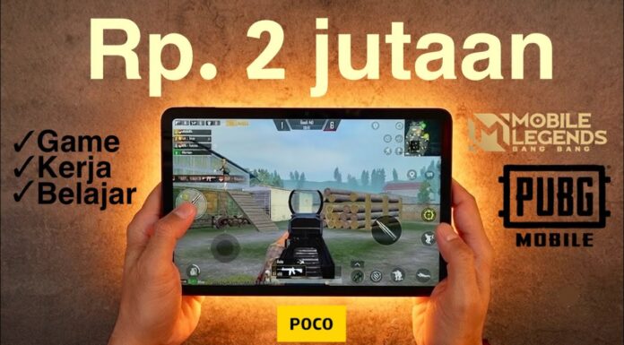 2jtan.. Tablet Buat Kerja, Belajar & Main Game, POCO Pad C1
