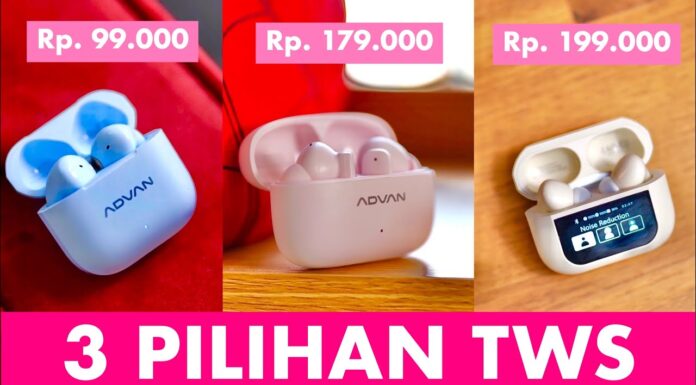 99rb-199rb.. 3 Pilihan TWS Terjangkau, Fiturnya Menarik