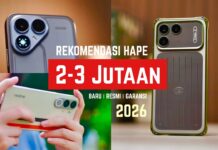Rekomendasi Hape 2-3 Jutaan! Baru, Resmi & Bergaransi