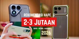 Rekomendasi Hape 2-3 Jutaan! Baru, Resmi & Bergaransi