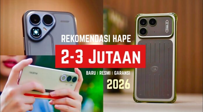 Rekomendasi Hape 2-3 Jutaan! Baru, Resmi & Bergaransi