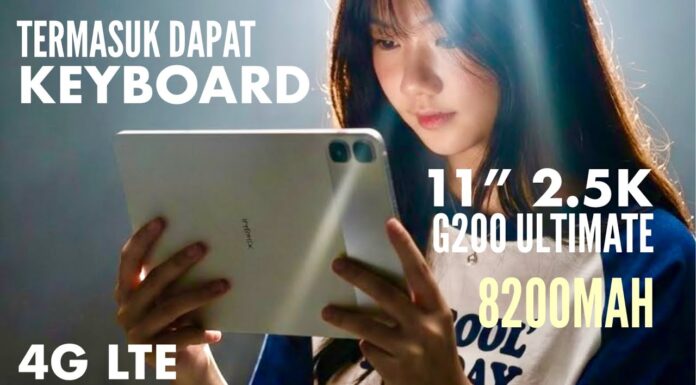 3jtan.. Tablet 4G + Keyboard Lengkap! Infinix XPAD 30 Pro!