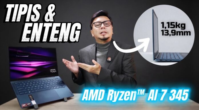Tipis & Enteng! Tapi Isinya Ryzen AI & OLED 2.8K 120Hz.. Lenovo Yoga Slim 7 Review