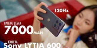 Baterai 7000mAh & Kamera Sensor Sony LYTIA 600! moto g77 Power