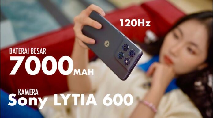 Baterai 7000mAh & Kamera Sensor Sony LYTIA 600! moto g77 Power