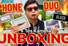 BELI 100 JUTA!! 2 IPHONE DUO PUTIH & HITAM