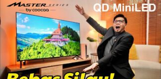 coocaa Master Series M1! TV Mini LED Nggak Pake Silau!