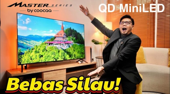 coocaa Master Series M1! TV Mini LED Nggak Pake Silau!