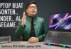 Laptop 300W! Buat Gaming, AI, Ngonten Kuat Banget!MSI Raider 16 Max HX (B2WI-082ID) GeForce RTX 5080